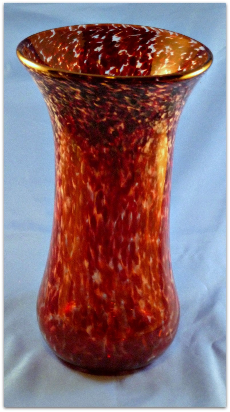 handmade glass Vase