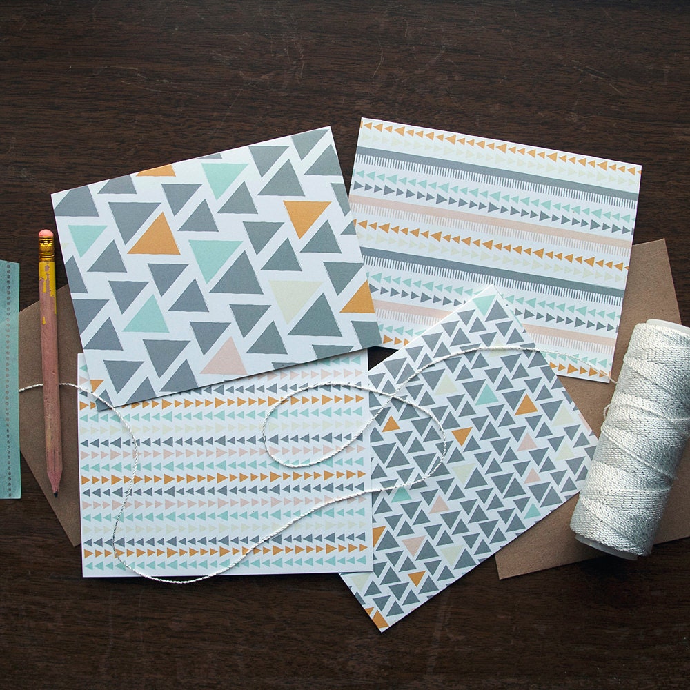 Geometric Card Set