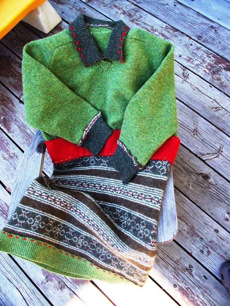 holiday wool dress size 10 to 12 youth