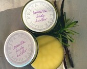 Organic Lavanilla Body Butter - organic lavender and Tahitian vanilla in a rich, moisturizing butter (4 oz tin)