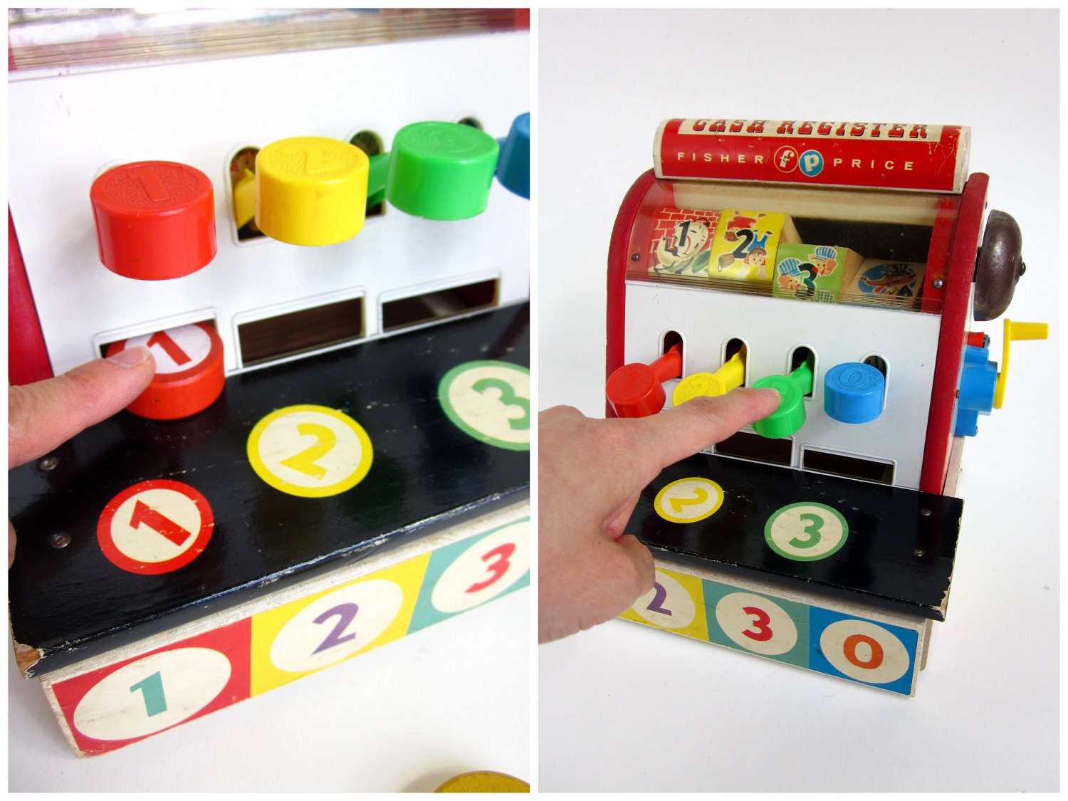 Fisher Price Cash Register 60s / Great Condition