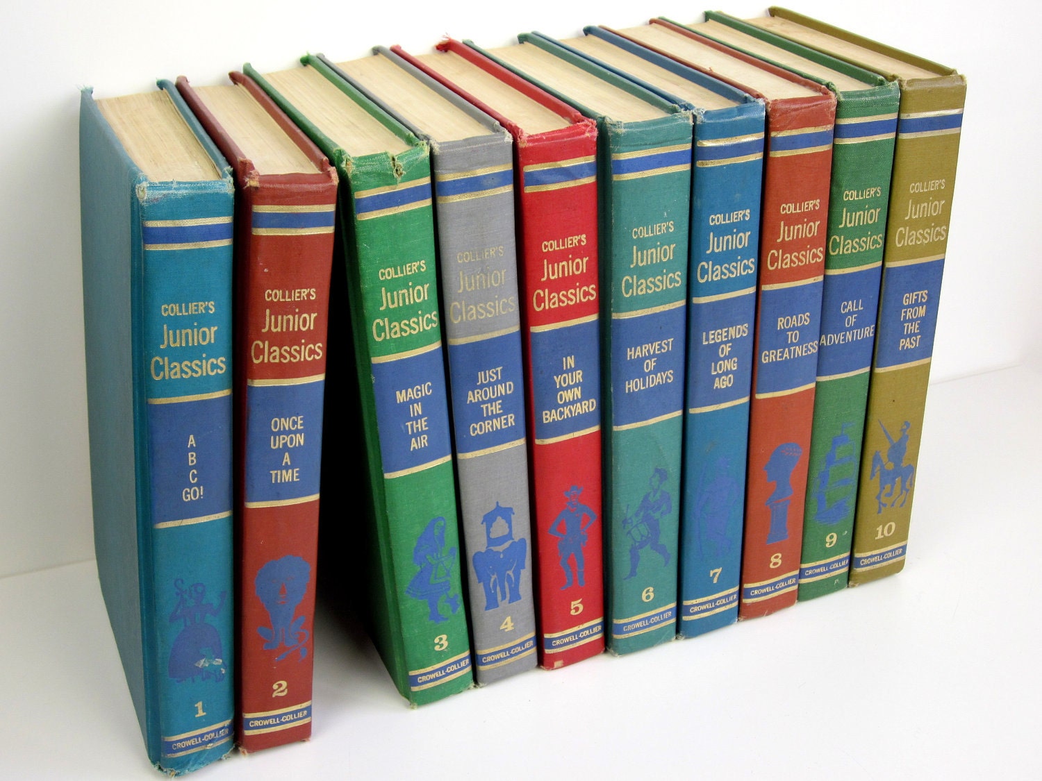 Collier's Junior Classics 1964 / Complete 10 Volume Set