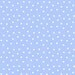 Pam Kitty Morning LakeHouse Fabric Ping Polka Dot Dots 1/8 in White on Sky Blue