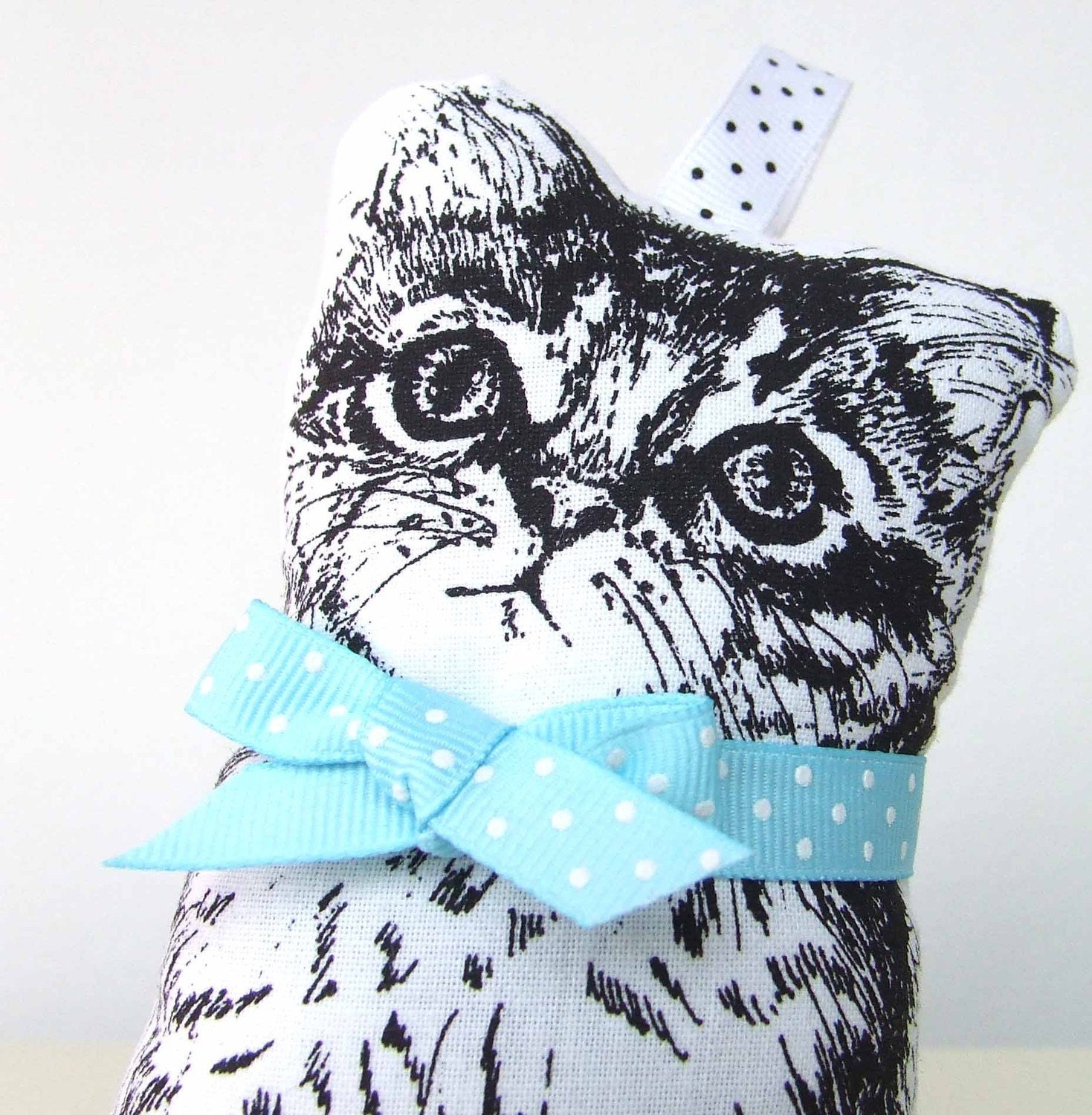 Smelly Cat Smelly Cat Gocco Printed Lavender Sachet with Blue Bow