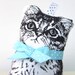 Smelly Cat Smelly Cat Gocco Printed Lavender Sachet with Blue Bow