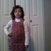 Girls pink dress/ cable stitch/size 5/ custom orders welcome