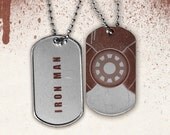 Pendant Iron Man , Marvel , the Avegers , dog tag