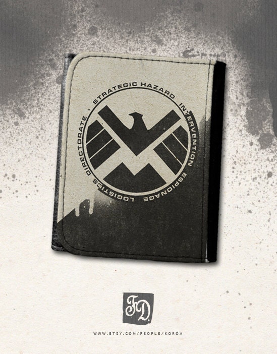 S.H.I.E.L.D. leather wallet , The Avengers, Marvel