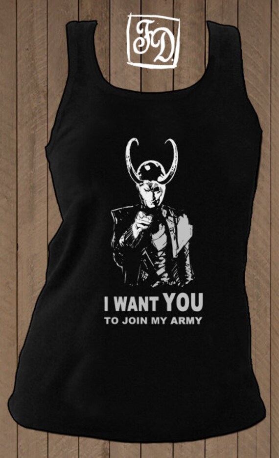 LOKI's army , The Avengers t-shirt ( tank top )