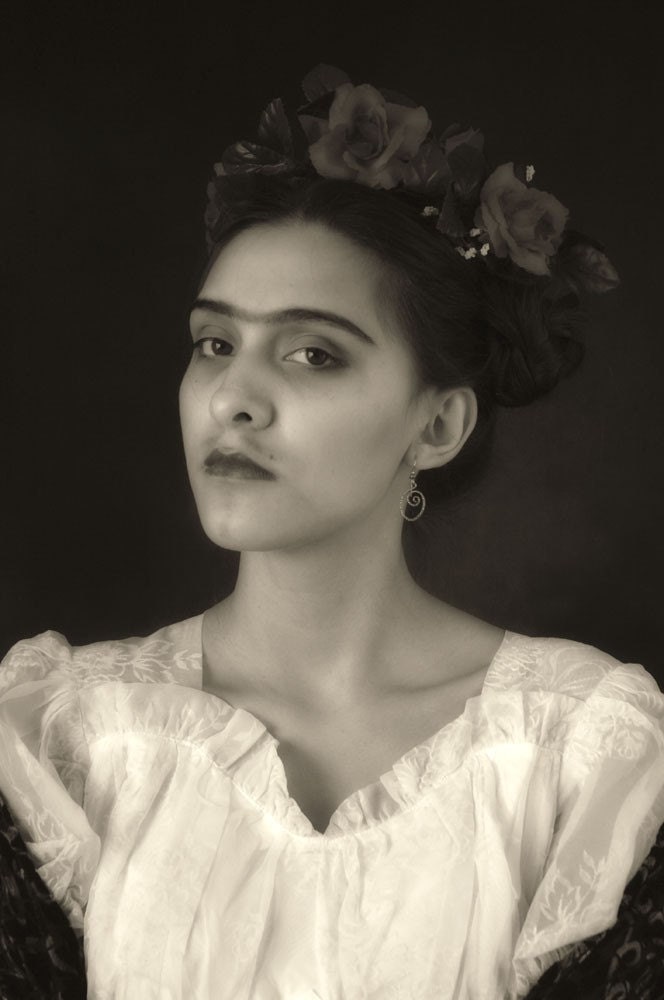 The Eyes of Frida Kahlo  - Homage in Photographic Series- 8x10 Archival Photographic Print