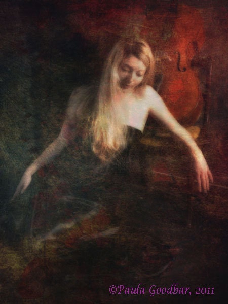 Woman with Cello, ("Interlude") -8x10 Archival Limited Edition Photographic Print