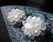 Frosted Snow Berry Earrings - Vintage Collection