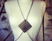 Statement Wooden and Chain Body Harness (ONLY Medium Stain & Light Stain Available)