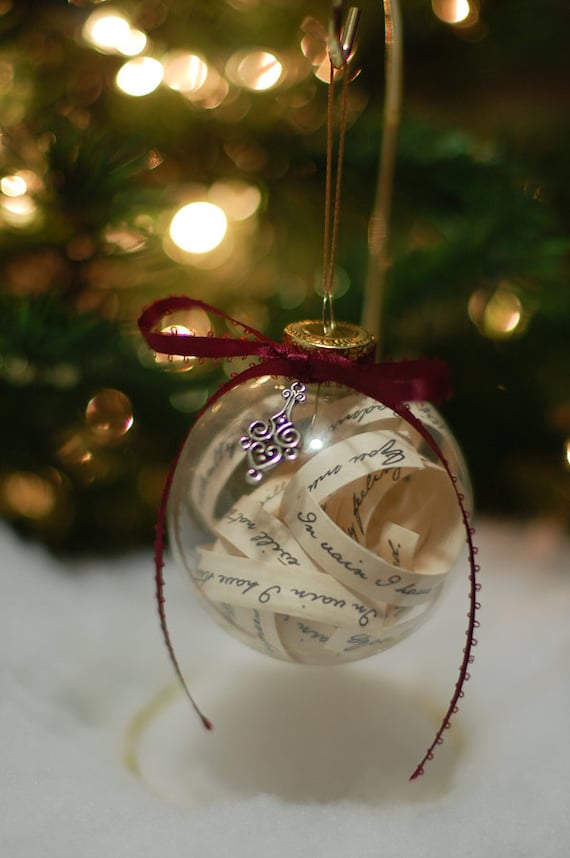 Mr. Darcy's Proposal Ornament - Pride & Prejudice