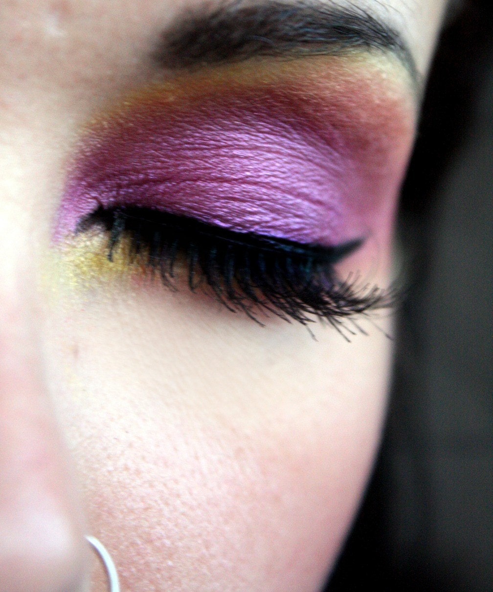 TROPICAL SUNSET collection - Pure Mineral EyeShadow & Eyeliner - Vegan