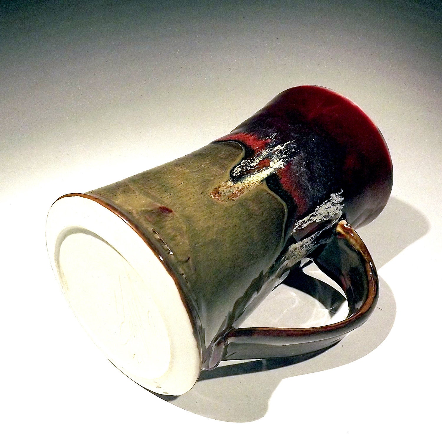 Porcelain Beer Stein Mug