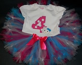 Hello Kitty Inspired Petti Tutu Set 12month-3t