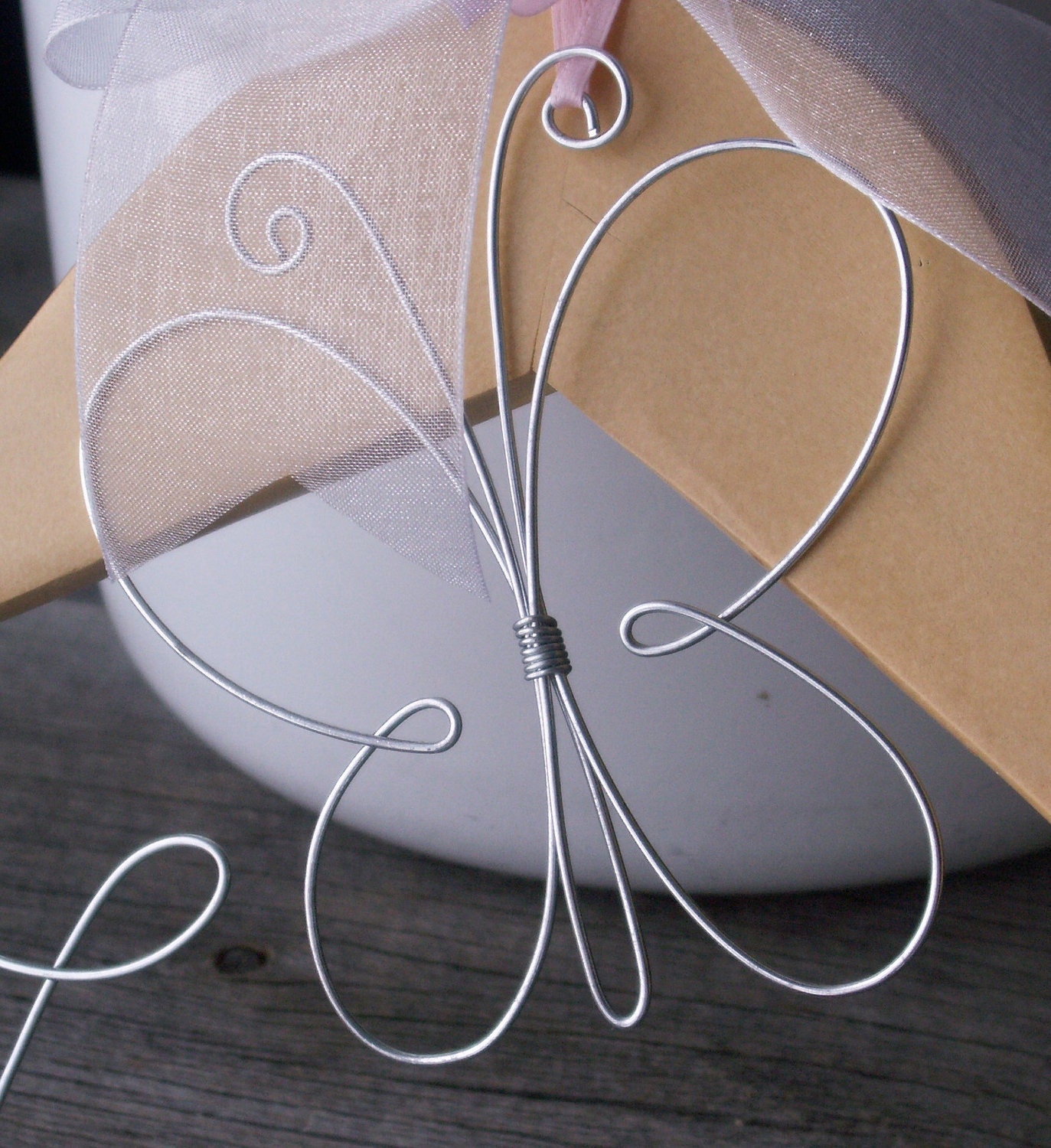 Personalized Bridal Hanger, Custom Wedding Dress Hanger, for Bride, a lovely gift for Bridesmaid or Graduate