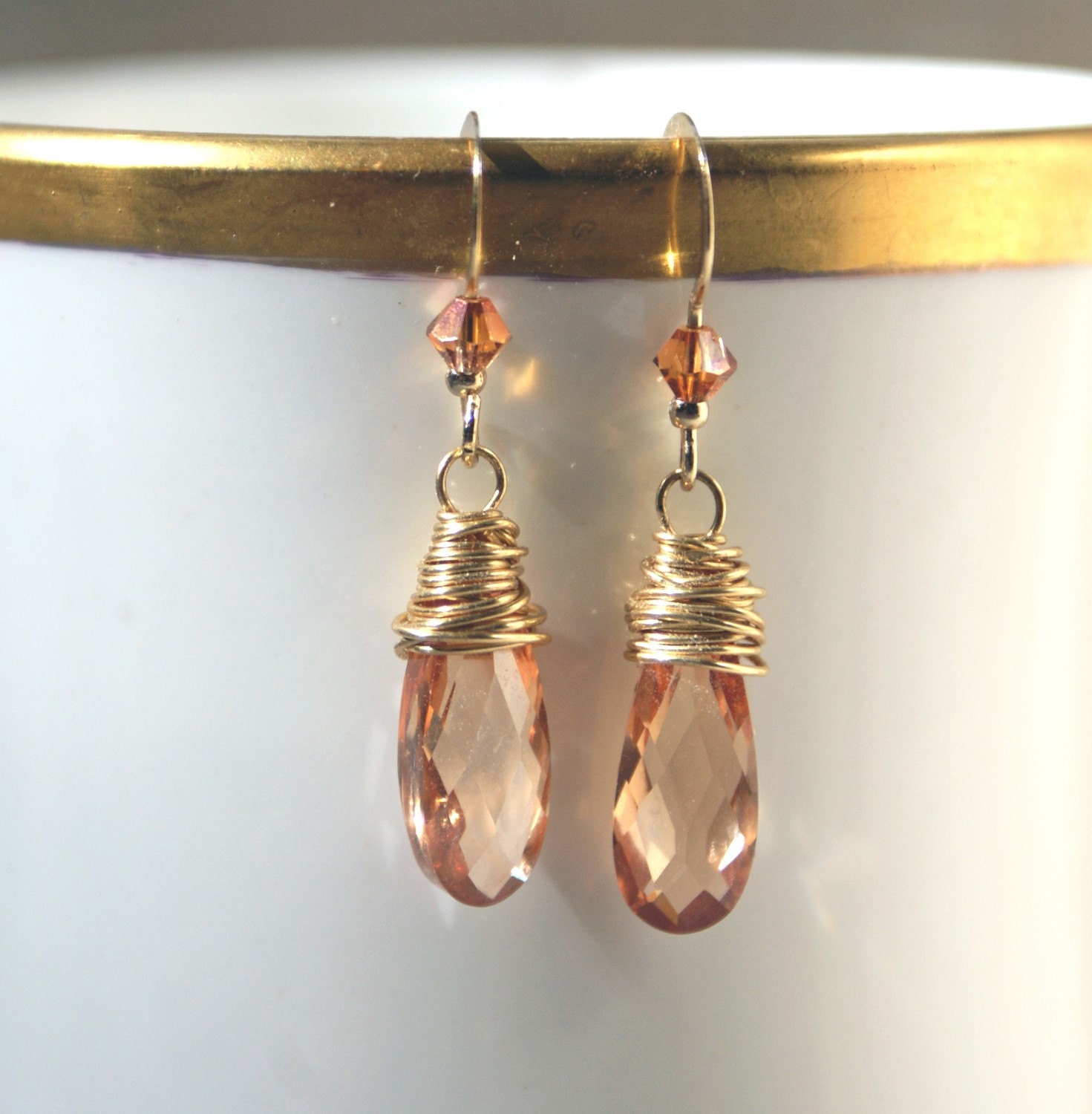 Champagne Toast Earrings