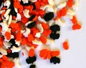 Halloween Bat, Pumpkin and Ghost Mix Sprinkles for Decorating Cupcakes and Cakes (3 ounces)