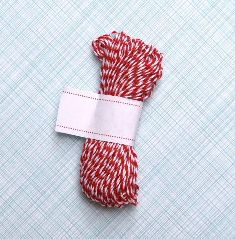 Maraschino Red Baker's Twine (15 yards)