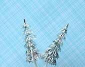 Silver Pine Tree Cupcake Picks (12) Il_170x135