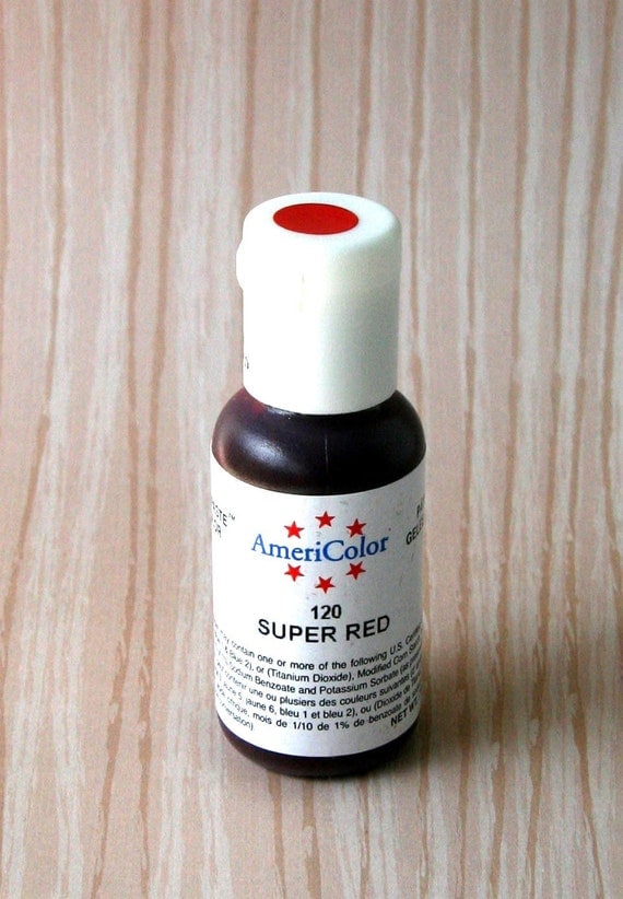Red Americolor Food Coloring for Frosting, Icing, Cookies, Cupcakes, Fondant Il_570xn
