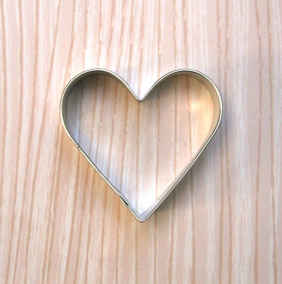 Small Heart Cookie Cutter -- for Valentine's Day Il_570xn