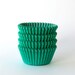 MINI Green Cupcake Liners (100)
