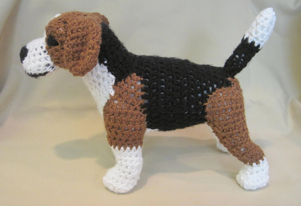 Beagle PDF Crochet Pattern - Digital Download