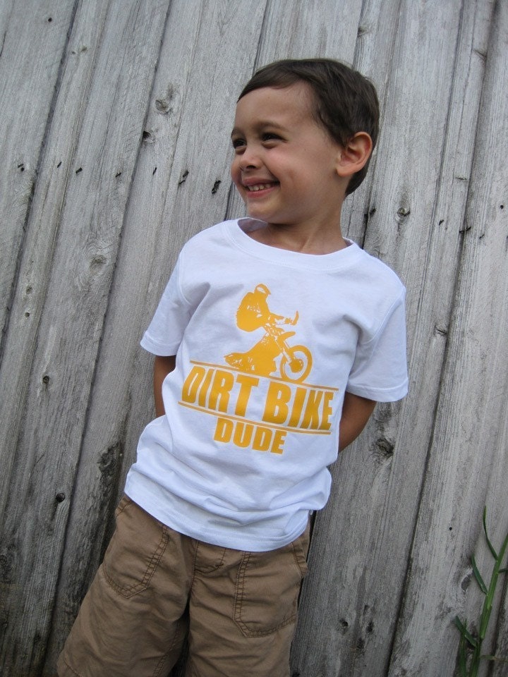 Dirt Bike Dude Baby / Kids T-Shirt