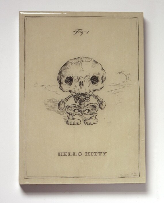 Hello Kitty Skeleton (Panel)