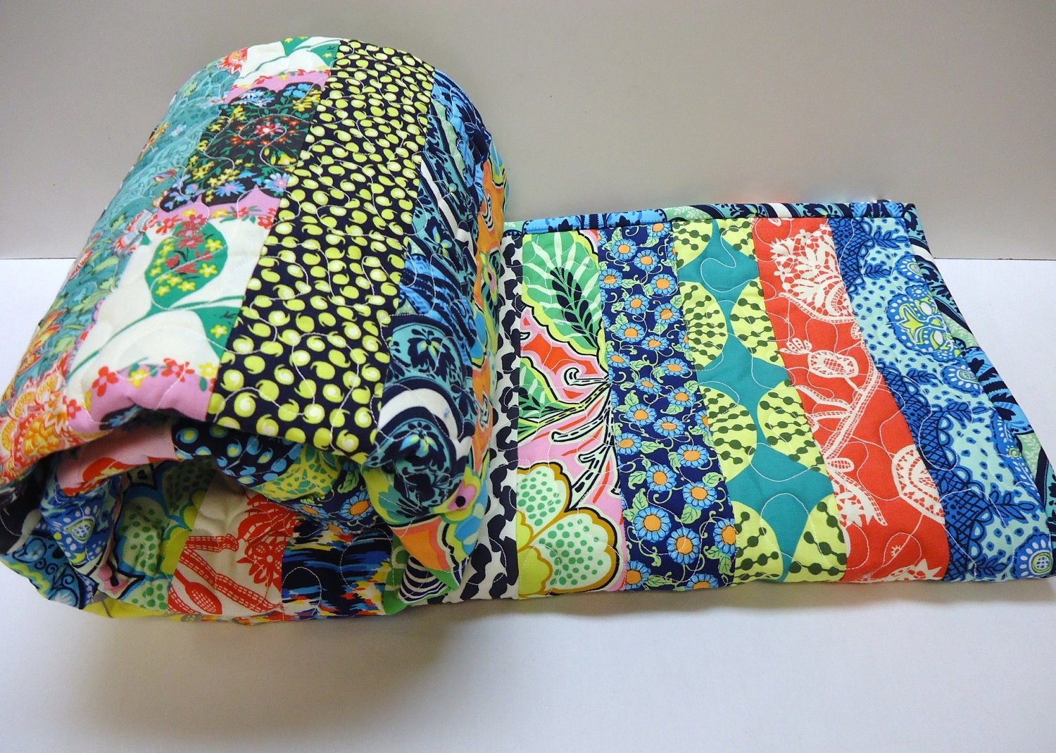 Lark baby quilt