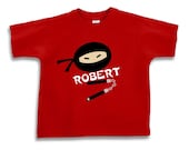 Ninja Birthday Party Shirt Personalized