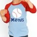 Baseball Birthday Shirt
