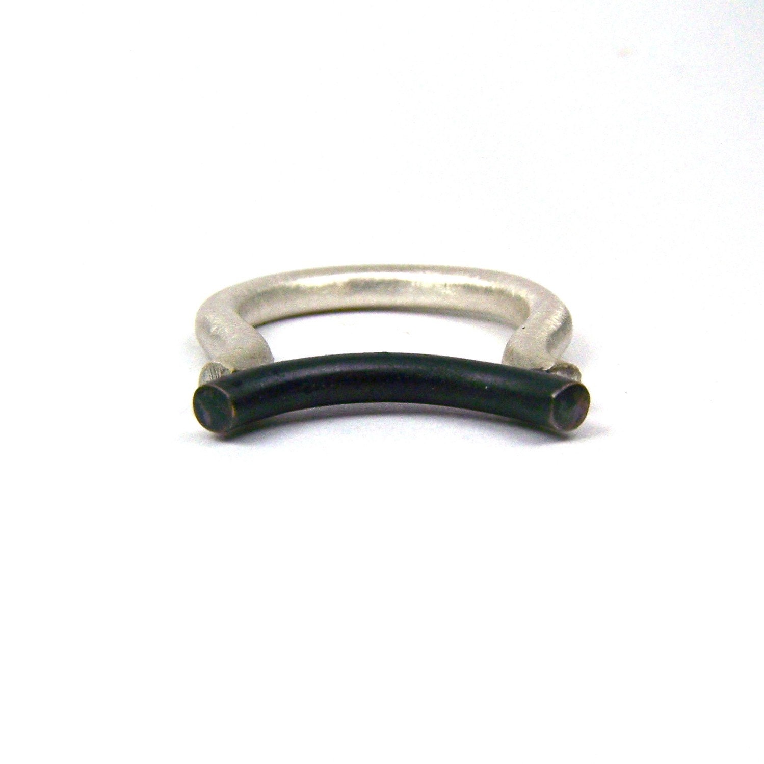 Modern Sterling Silver Zodiac Sign Ring - Taurus