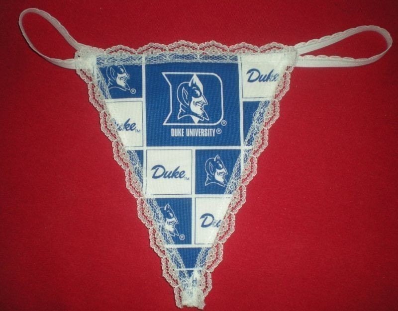 Womens DUKE UNIVERSITY Gstring Thong Lingerie Panties