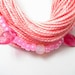 Pink Mother's Day Beaded Purse Tassel