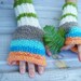 Fingerless gloves, women gloves, fingerless arm warmer