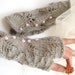 Lace Fingerless Gloves, women armwarmers, knit fingerless mitten gloves
