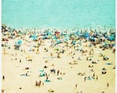 Canvas Print Art - Coney Island Beach Photography 20x20