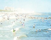 Peeps Dips Large Beach Photography - Coney Island Decorative Photography 18x12