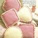 X232 Crochet PATTERN ONLY 5 Pillow Pattern Hexagon, Square, Round, Diamond, Triangle