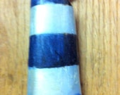 Wooden Whistle with Penn State Nittany Lion Colors.  Custom for DP