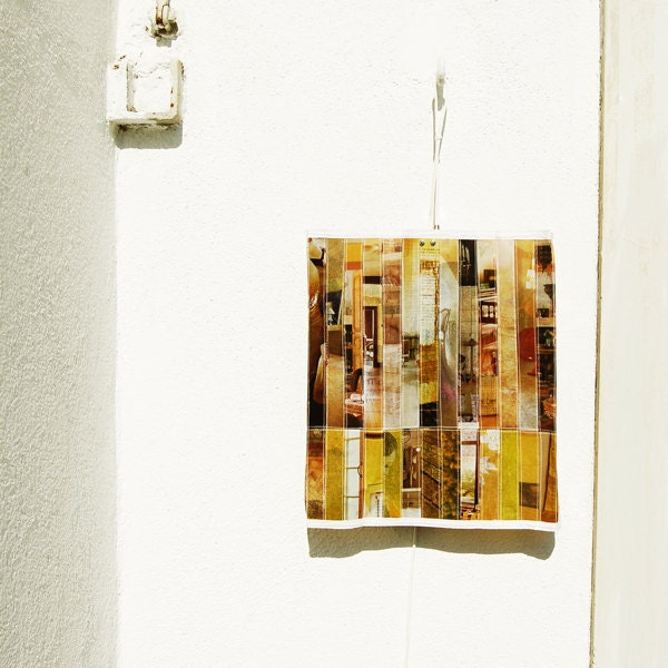 yellow stripes umbu lamp