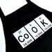 Cook Apron Spelled with Periodic Table Elements-adjustable with pockets