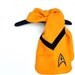 Star Trek Gold Commander Fleece Applique Scarf