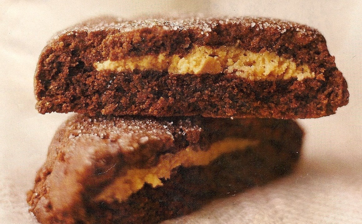 treasury item--DIY Recipe Chocolate-Peanut Butter Lovers Cookies Recipe--PDF Format