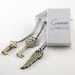 Skeleton Key Necklace Solid Silver White Bronze Mustache Key Pendant - Gwen Delicious Jewelry Design