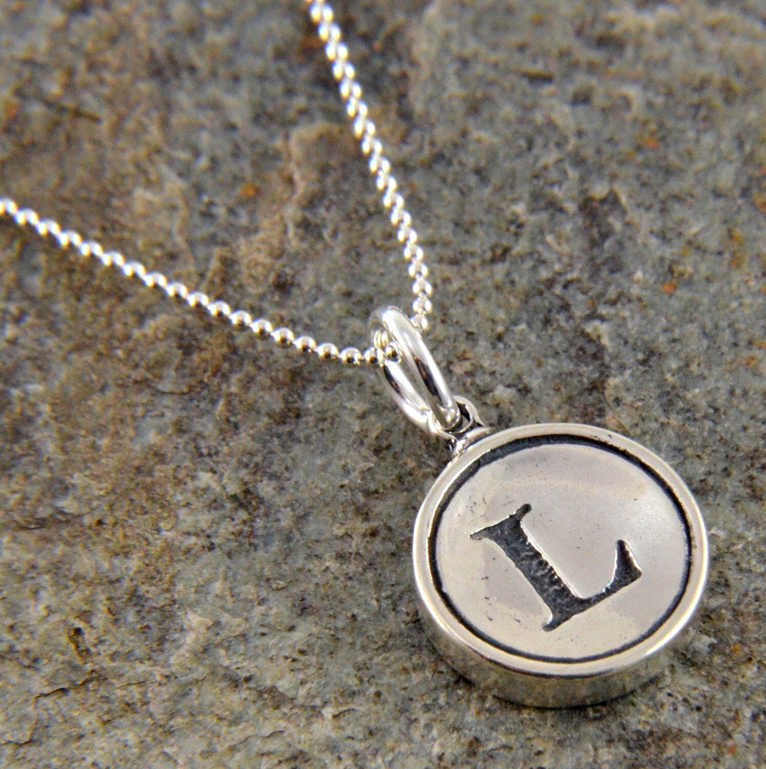 Letter L Necklace